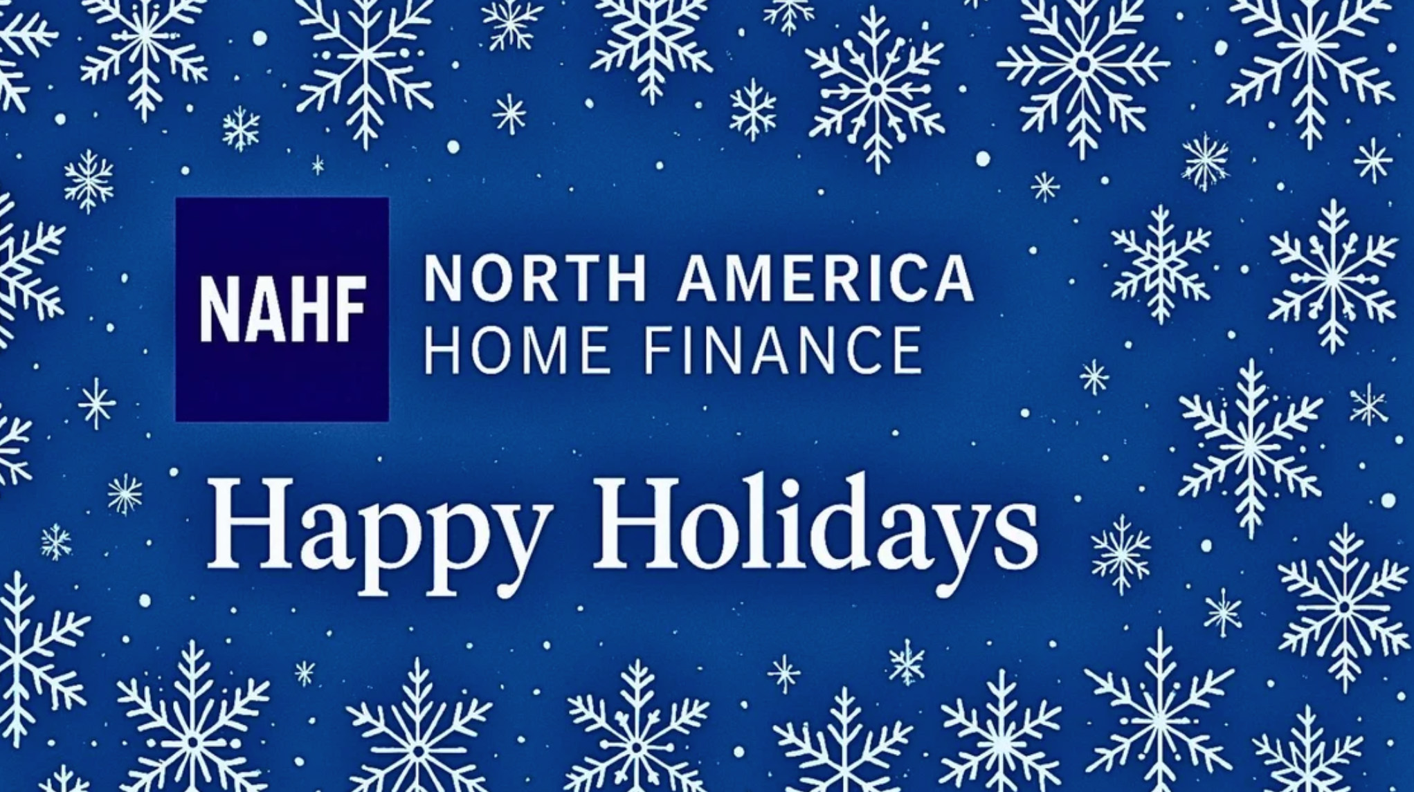 Holiday Update | North America Home Finance Inc. - Real Estate Investments
