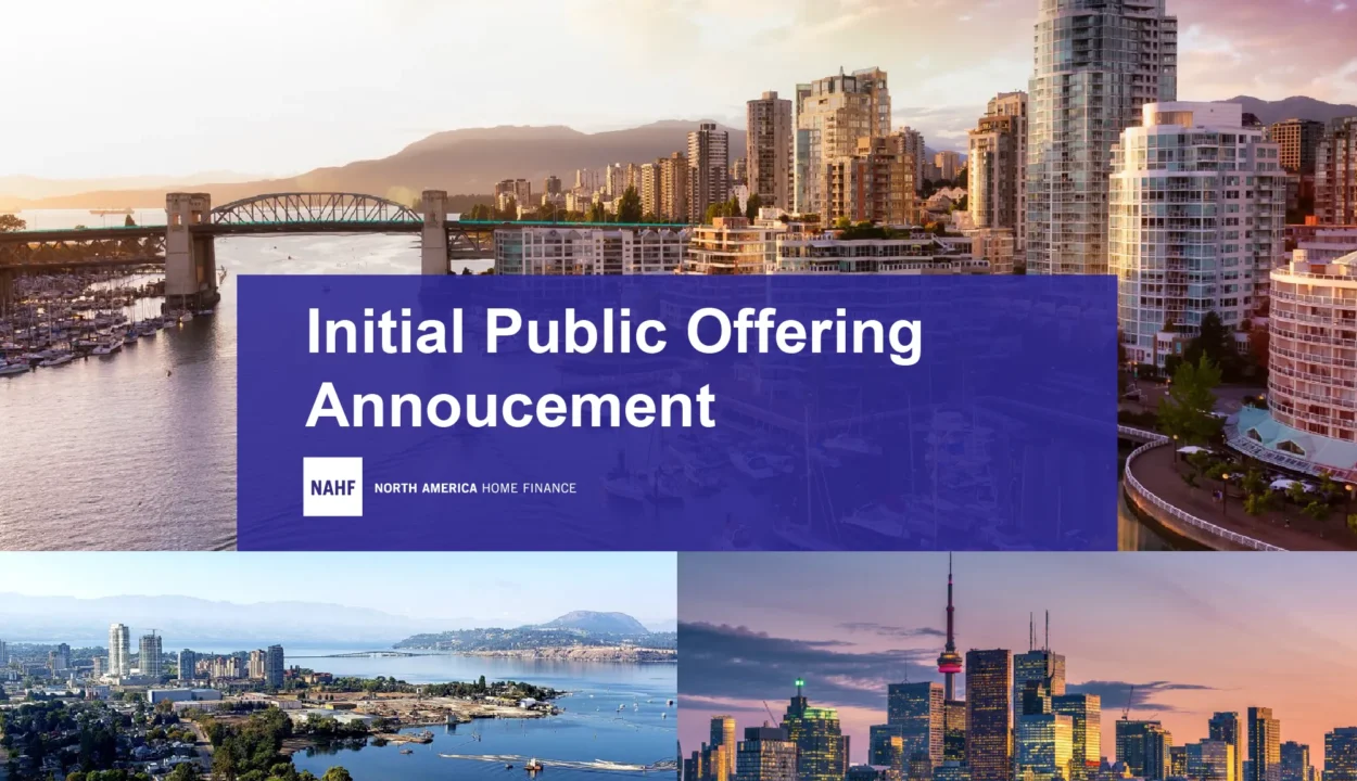 North America Home Finance Inc. announces launch of IPO